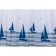 The bathroom curtain "Sail", 180 x 180 cm
