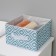 The storage box "Laguna", 29 × 18 × 18 cm, the color turquoise