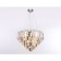 Crystal chandelier with Ambrella Light, Traditional, Tr5257, E27, Color Chrome