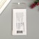 Decorative stickers "Pearls" 0.5 cm, 105 pcs, silver