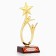 The Cup "Winner in Life", award figure, gold, plastic, 18 x 6 cm.