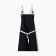 Apron Ethel Minimalist Design 60x70 cm, Dark Color, Lenon 54%, cotton 46% 500 g/m2