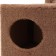 Complex for cats with a claw, corner, 55 x 55 x 130.5 cm, fur, jute, brown