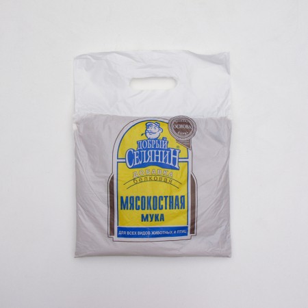 Meat -bore flour "Good villain" for animals and birds, 2 kg