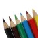 Pencils 6 flowers mini, in a cardboard box