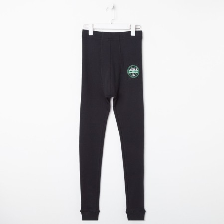 Male thermal underwear (pants), black color, size 58-1