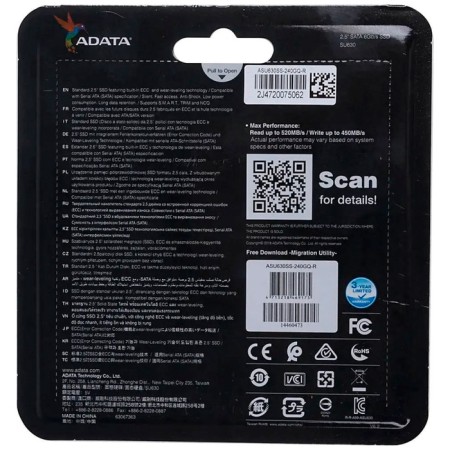 SSD Adata 2.5 "Ultimate SU630 240 GB SATA III ASU630SS-240GQ-R-5