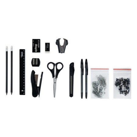 A set of stationery of the Istanm Maxidesk, 14 items, rotating, black-1