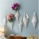 Nastennaya decor "shell" 25 x 8.7 cm, white