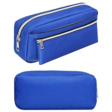 School Penal on the zipper Calligrata, 3 departments, blue