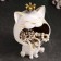 Steel stand - candy "cat" 26x17cm