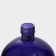 Glass bottle "Skull", 0.77 l, color purple color