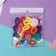 Hair elastic band "Mahrushka" (set 30 pcs) mix