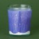 New Year's candle in a glass of "Fairytale", aroma nut