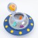 Set of young researcher "flying saucer"