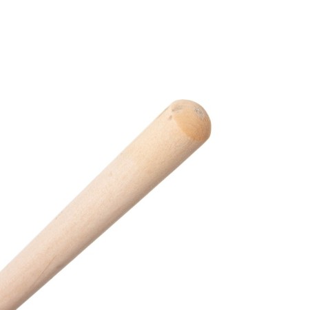 Plastic shovel, bucket 430 × 360 mm, with a galvanized bar, wooden stalk, "Blizzard"-6