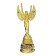 Nick award figure “Empress”, plastic, gold, 19.3 x 7 cm.