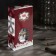 LED figure "Silver lantern with deer" 7 × 13 × 3.5 cm, plastic, batteries AG13x3, glow warm white