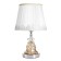 The desktop lamp with an RGB backlight "Arion" 1x40W E27 220V chrome 21x21x35 cm.