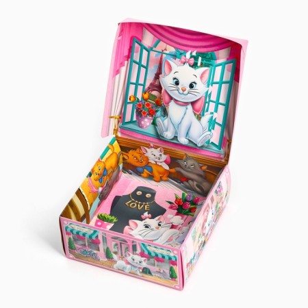 Gift box with 3D, ARISTOKOTICA cats, 15x15x7 cm-1