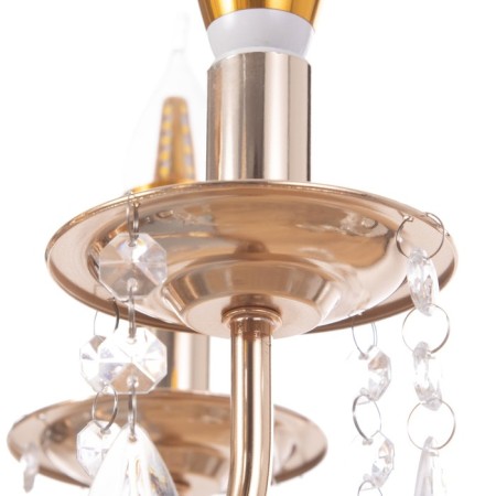 Sandra chandelier 10he14 40W gold 62x62x32 cm-6