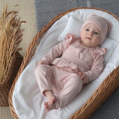 Kinderlitto “First Flowers-3” Kinderlitto kit, 3 objects, height 62-68 cm, pink powder color-4
