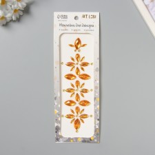 Stick plastic rhinestones 