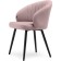 Banbu Velutto 37 Metal/velor, black/pink 54x50x76 cm