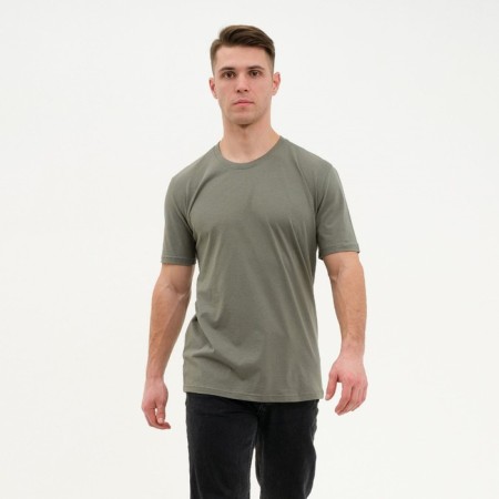 T -shirt male, olive color, size 48