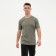 T -shirt male, olive color, size 48