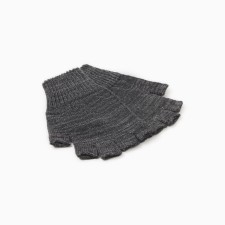 Gloves (mittens) male, gray color, river 20