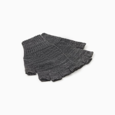 Gloves (mittens) male, gray color, river 20