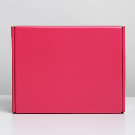 Gift folding box, packaging, Fuchsia, 27 x 21 x 9 cm-5