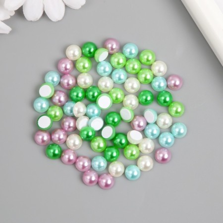 Pearls self-adhesive "assorted 2" d-0.7 cm set 10 grams
