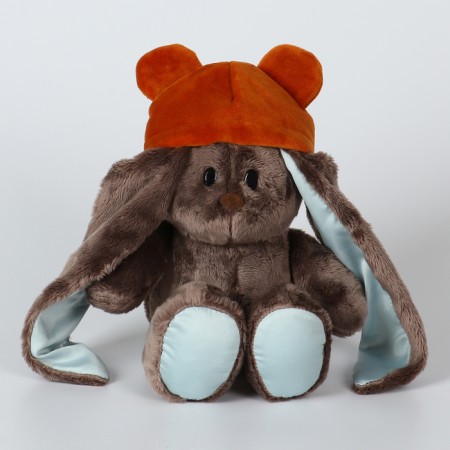 Soft toy of Bunny "Mishutka LU", 25 cm-3