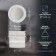 Lamp Built -in era DK 93, IP20, 12W, 71x60 mm, white color