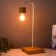 Hugue-1 Brown/White HEAL 20x20x55cm RISALUX