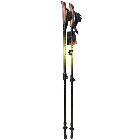 Scandinavian walking sticks Compact, red/white color