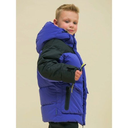 Jacket for boys, height 140 cm, purple color-2