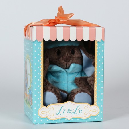 Soft toy "Baby LU", hare, 25 cm-7