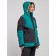 Ski jacket female, size 56, dark green color