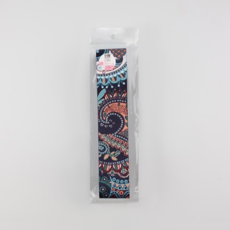 Strap string "Indian cucumber", 38 mm, 3 ± 0.1 m, turquoise color-2
