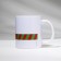 Ceramic "Snowman" mug, 320 ml, white color