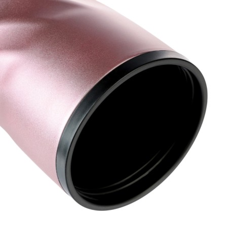 Thermal circle, 350 ml, graphics, retains heat 2 hours, 13.5 x 8 cm, pink metallic-3