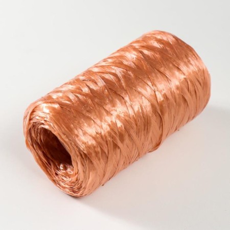 Yarn "for knitting moons" 100% polypropylene 400m/100 ± 10 g in the shape of a cylinder (bronze)-1