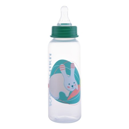 Polypropylene bottle with silicone bowl of milk, 250 ml, mix-8