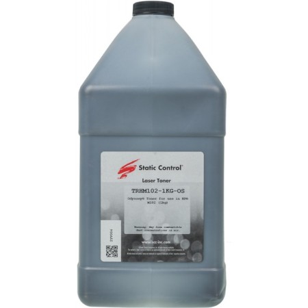 Toner Static Control TRHM102-1KG-SS, for HP LJ M104/M132, bottle 1000g, black-2