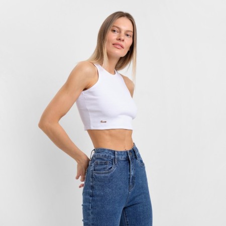 Top female, white color, size 46 (l)-2