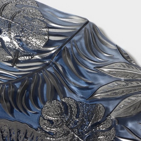 Link plate "Arabis" 33 cm, blue color-3