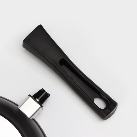 The “Tradition” pan, d = 24 cm, a removable handle, anti -stick coating, black color-3